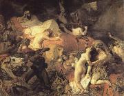 Eugene Delacroix Eugene Delacroix De kill of Sardanapalus Norge oil painting reproduction